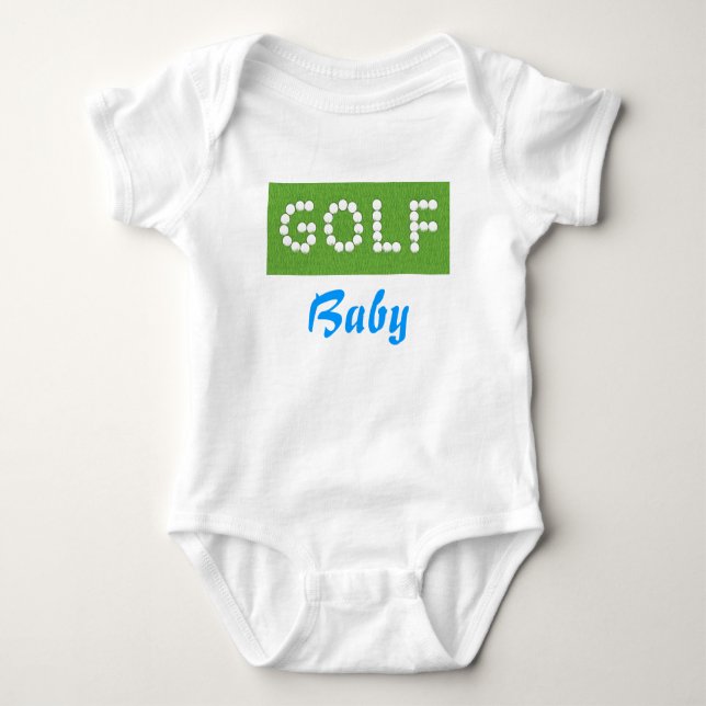 Body Para Bebê T do bebê do golfe (Frente)