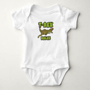 Body Para Bebê T-Rex ordena o Bodysuit