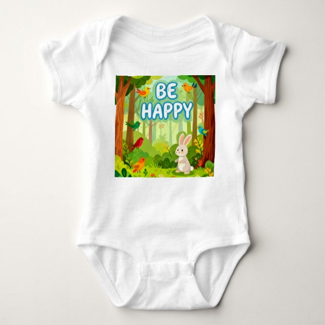 Body Para Bebê T-Shirt (Frente)