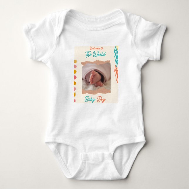 Body Para Bebê T-Shirt (Frente)