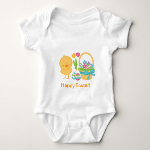 Body Para Bebê T-shirt adorável da páscoa para bebês