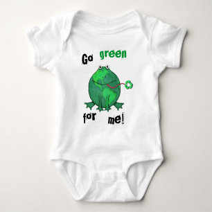 Body Para Bebê T-shirt ambientais do Dia da Terra