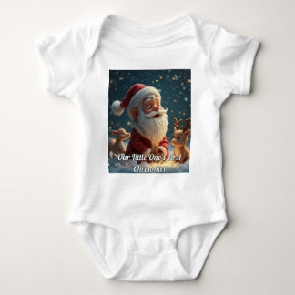 Body Para Bebê T-shirt body Christmas