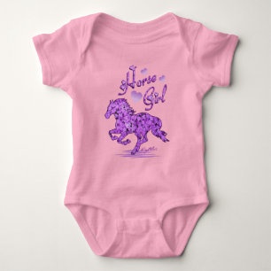 Body Para Bebê T-Shirt Cavalo