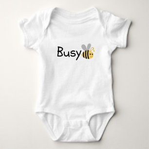 Body Para Bebê T-shirt da abelha ocupada