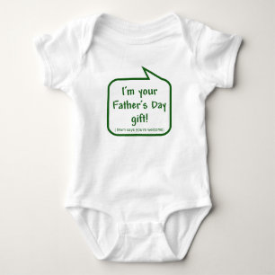 Body Para Bebê t-shirt de presente de dia de os pais