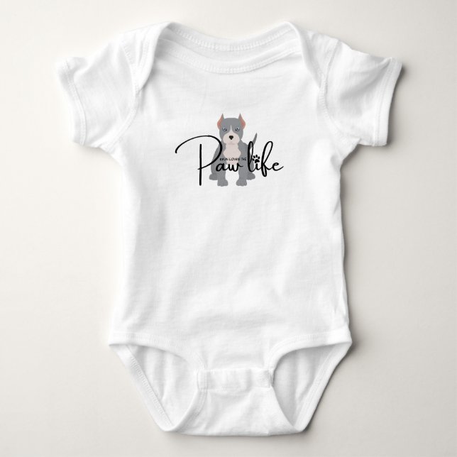 Body Para Bebê T-Shirt de Touro (Frente)