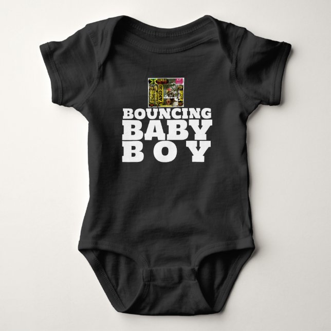 Body Para Bebê T-Shirt do bebê amarrado (Frente)