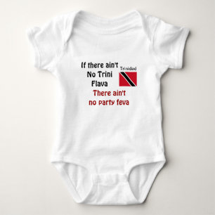Body Para Bebê T-shirt do bebê de Trinidad