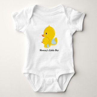 Body Para Bebê T-Shirt do Pato de Borracha de mamãe