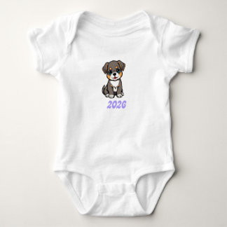Body Para Bebê t-shirt dog