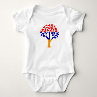 Body Para Bebê T-Shirt dos corações armênios