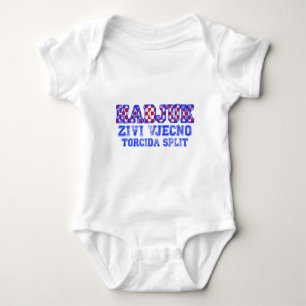 Body Para Bebê T-shirt dos suportes de Hadjuk