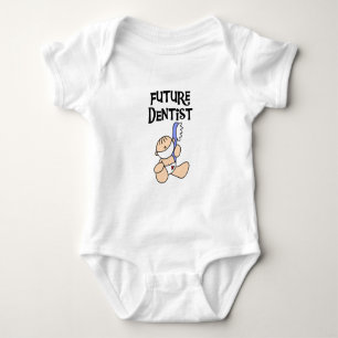 Body Para Bebê T-shirt e presentes futuros do dentista do bebê