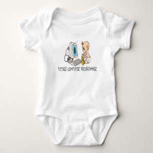 Body Para Bebê T-shirt e presentes futuros do programador de