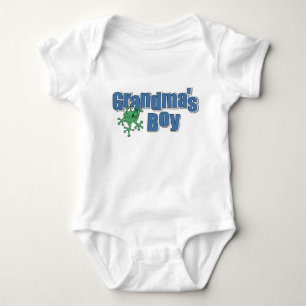 Body Para Bebê T-Shirt Garoto da Vovó