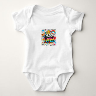 Body Para Bebê t-shirt infantil... estou tão feliz
