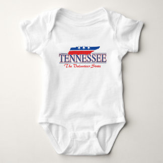Body Para Bebê T-shirt infantil patriótico de Tennessee