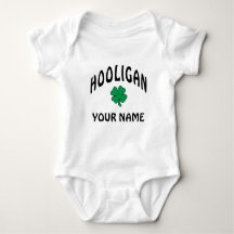 T-shirt irlandês personalizado do hooligan