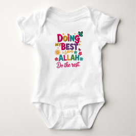 Body Para Bebê T-Shirt-Islamic Kids Clothing