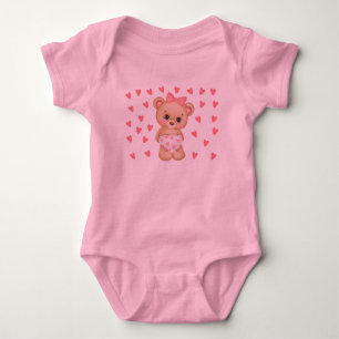 Body Para Bebê T-shirt para criança com uma adorável design.