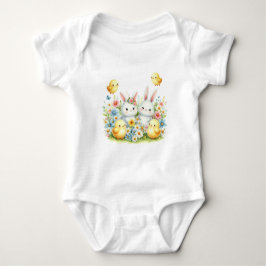 Body Para Bebê T-Shirt-Pastel Spring Infant Apparel