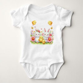 Body Para Bebê T-Shirt-Pastel Spring Infant Apparel