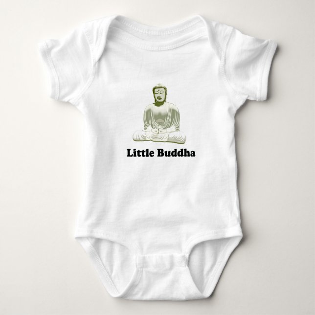 Body Para Bebê T-shirt pequeno de Buddha (Frente)