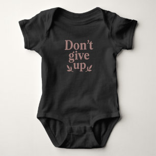 Body Para Bebê T-Shirt Perseverante À Literatura