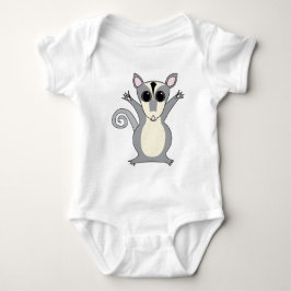 Body Para Bebê T-Shirt Possum