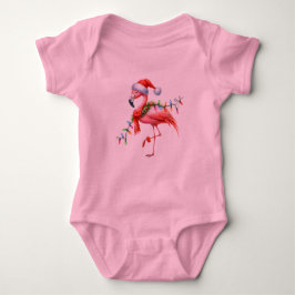 Body Para Bebê T-Shirt-Tropical Christmas Family T Shirts