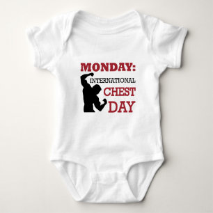 Body Para Bebê T-Shirts de ginástica Malhação engraçadas