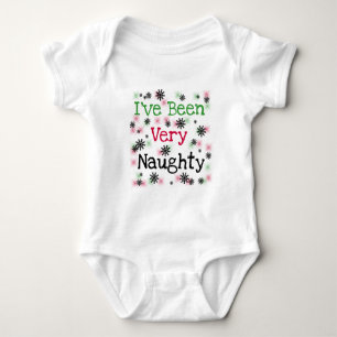 Body Para Bebê T-shirts e presentes de férias muito travessas