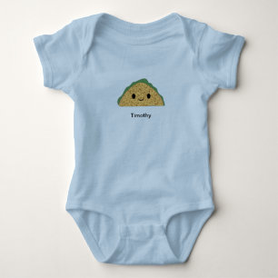 Body Para Bebê Taco bonito de Kawaii