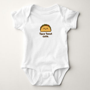 Body Para Bebê Taco sobre fofo