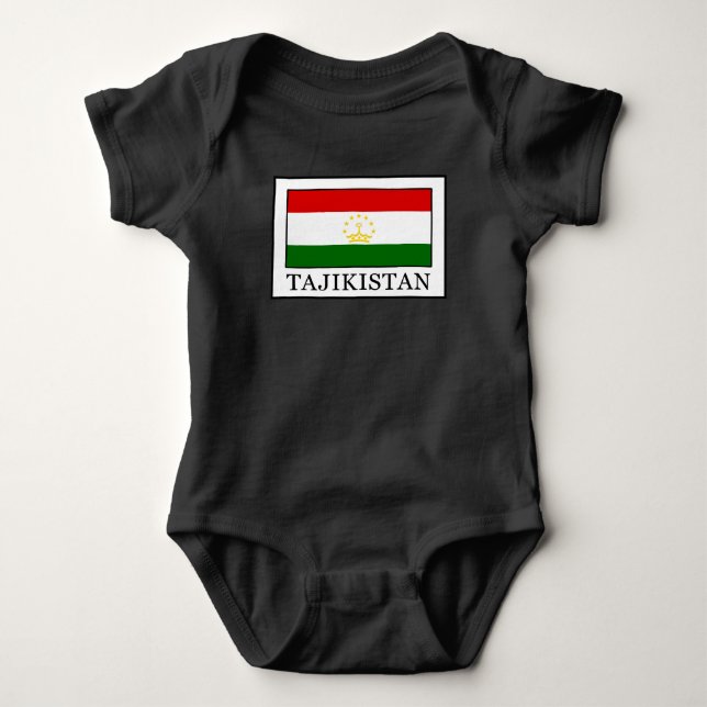 Body Para Bebê Tajiquistão (Frente)