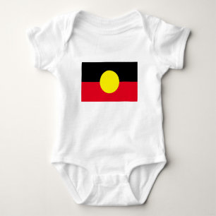 Body Para Bebê tamanho do bebê Fato de bandeira original