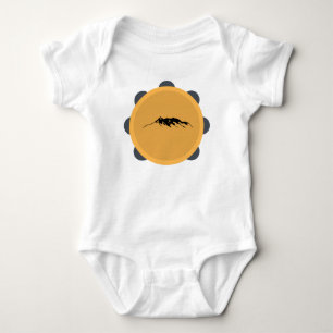 Body Para Bebê Tambourine e vulcão