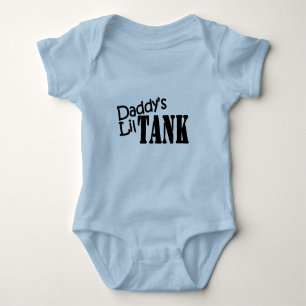 Body Para Bebê Tanque do Lil do pai