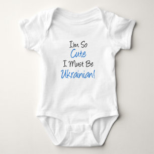 Body Para Bebê Tão Bonitinho Deve Ser Ucraniano