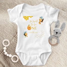 Body Para Bebê Tão Doce Para Ser Um Abelha Aniversário de Abelha