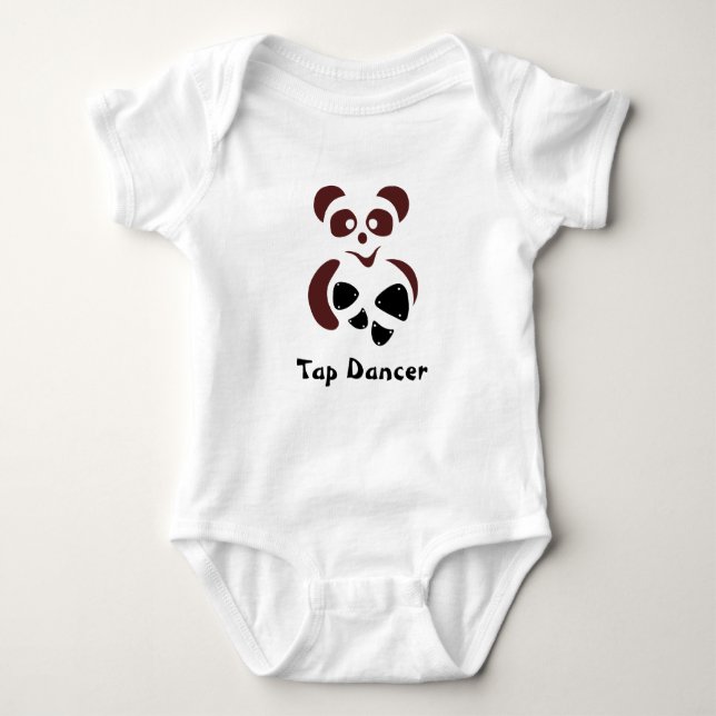 Body Para Bebê Tapanda© the lovely panda bear (Frente)