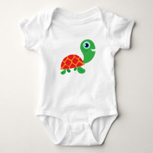 Body Para Bebê Tartaruga Incrível