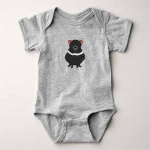 Body Para Bebê Tasmânia Diabo Baby Bodysuit