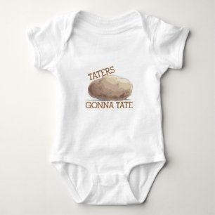 Body Para Bebê Taters que vai a Tate