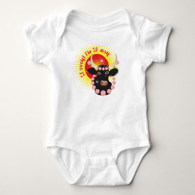 Body Para Bebê Taur 21 20 avrigl fin matg (Frente)