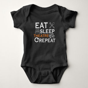Body Para Bebê Teatro Ator Comeu Sleep Theater Musical Show Lover
