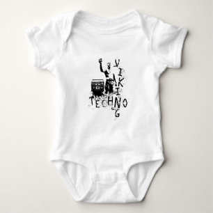 Body Para Bebê Techno Viking