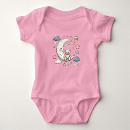 Body Para Bebê Teddy Bear Moon