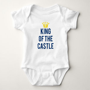 Body Para Bebê Tee infantil do Rei do Castelo